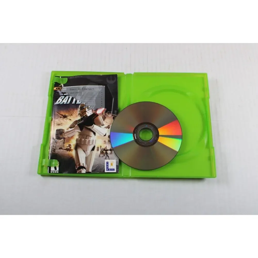 Star Wars: Battlefront (Microsoft Xbox, 2004) Authentic, Tested, Works